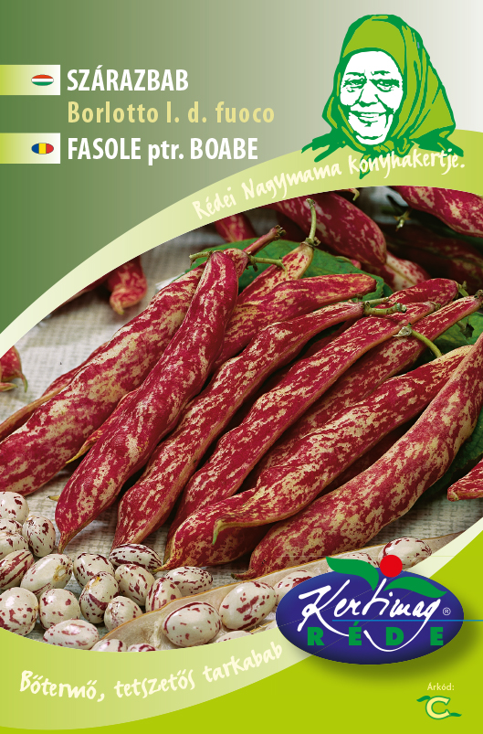 Jedilni suhi fižol Borlotto Lingua di Fouco 50g