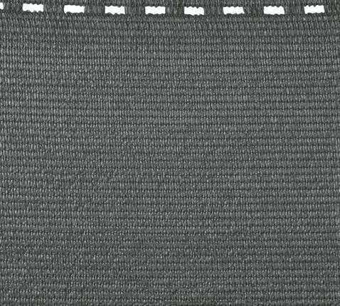 Fence mesh with buttonholes Recynet Plus black 2x10 m