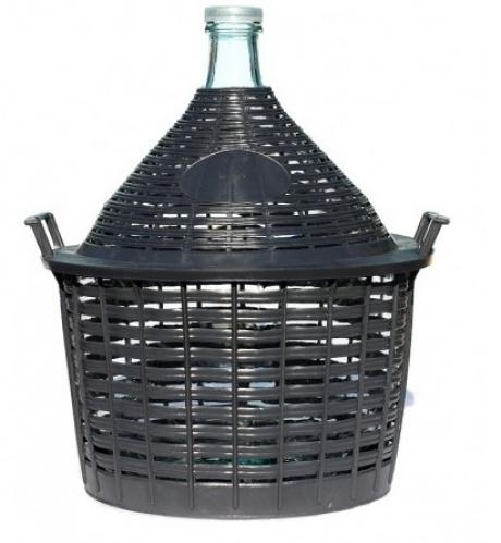 Glass demijohn 10 l