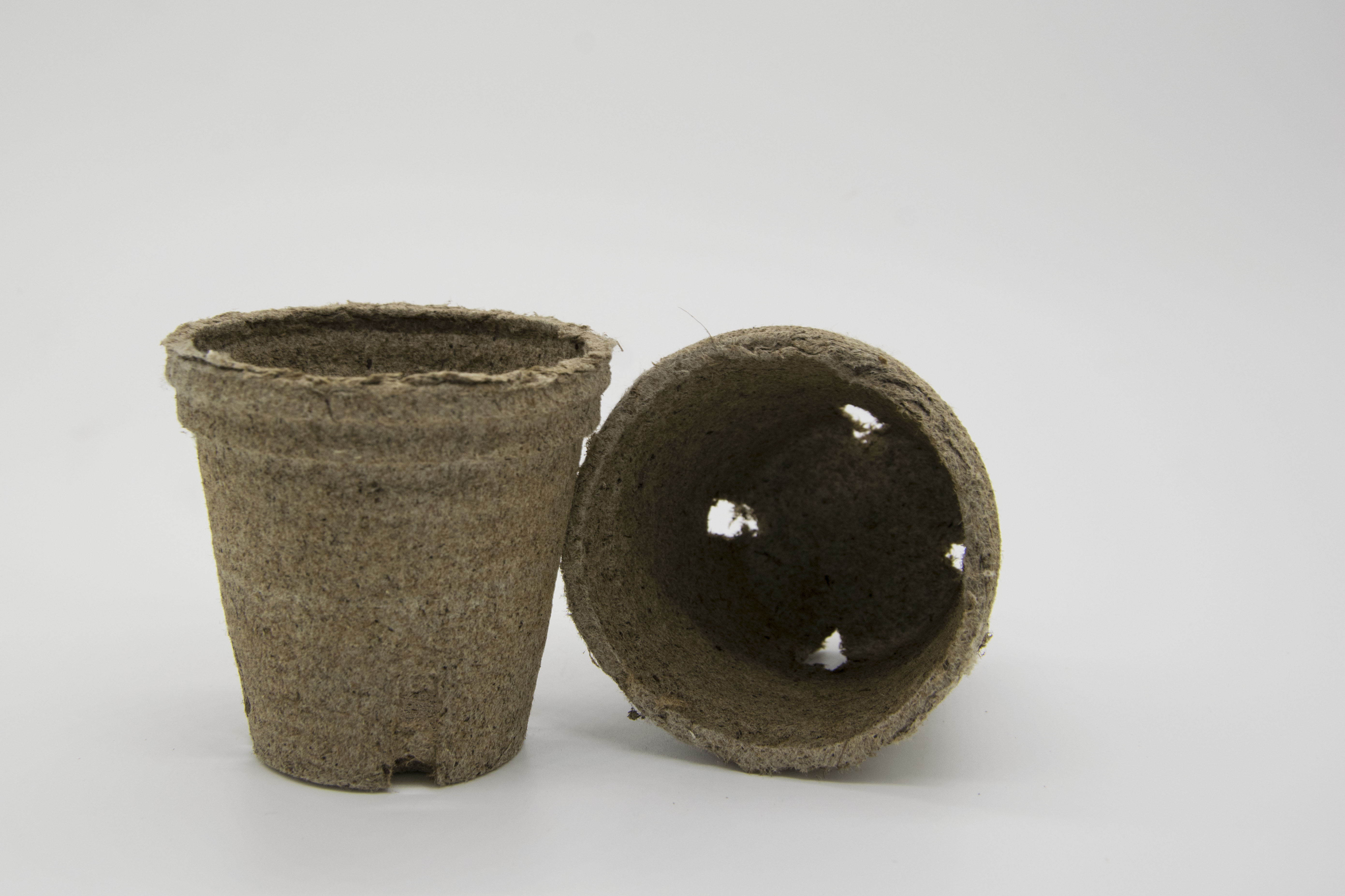Jiffy peat tile round 8x8cm