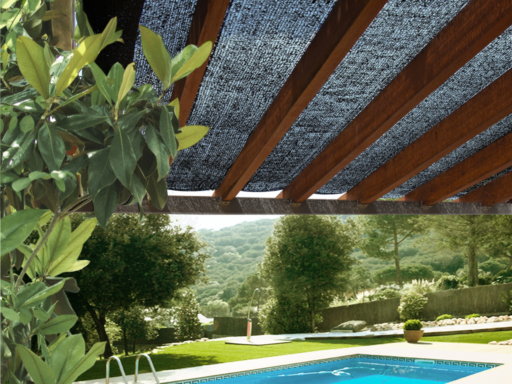 Fence net black Sun-Net 2x100 m