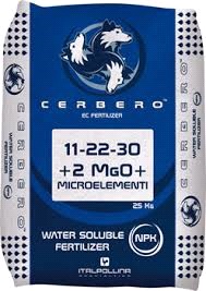 Cerbero vodotopno gnojilo 11-22-30+2MgO+TE 25 kg