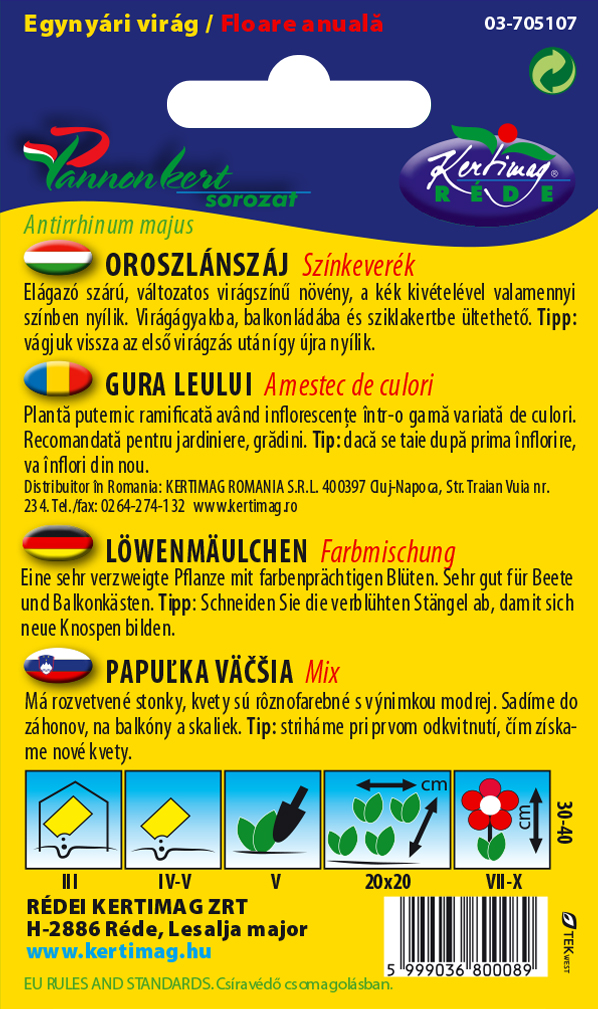 Barvna mešanica Lion's Mouth 0,25 g