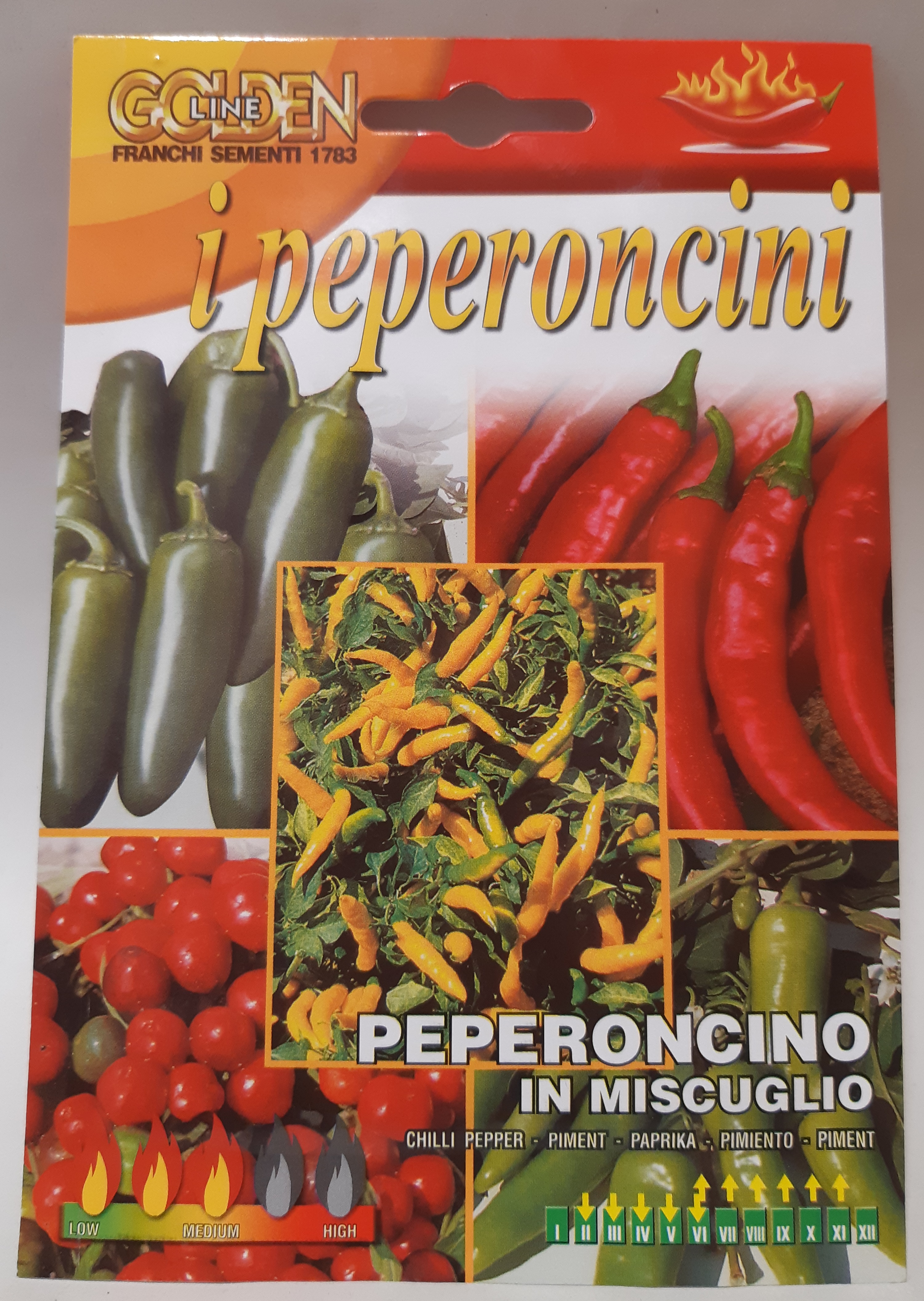Čili poper Mix, Franchi Cement 0,5g