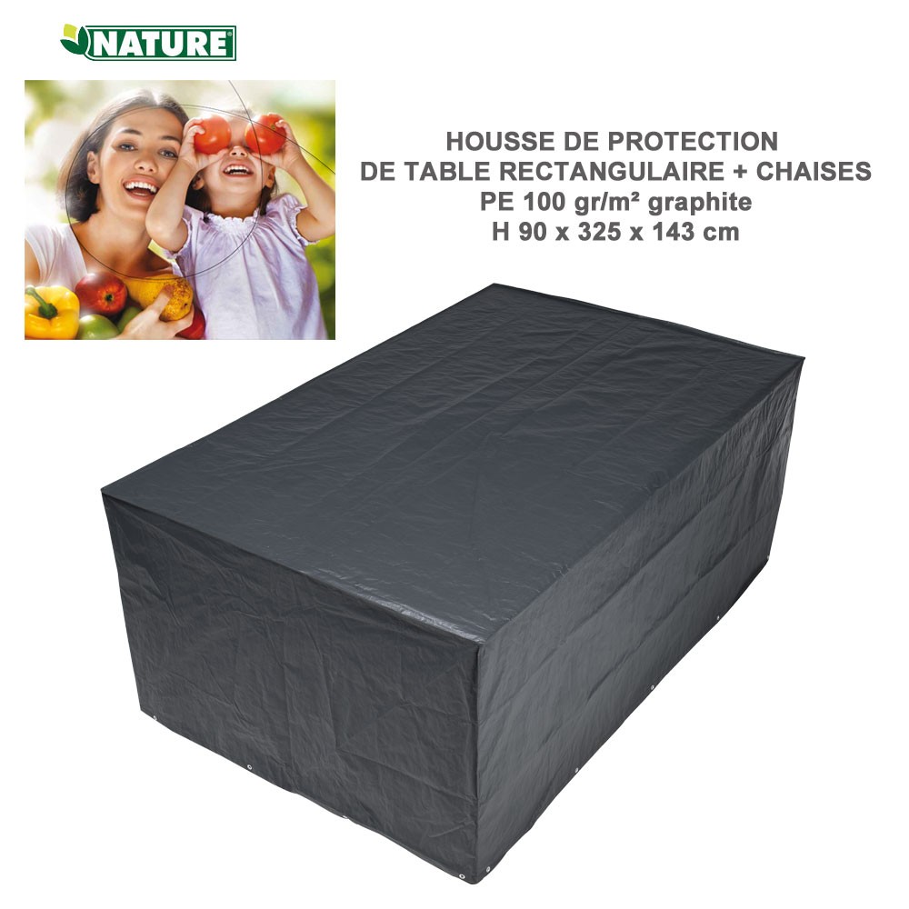 Odeja za vrtno pohištvo RIMINI 90x205x325 cm