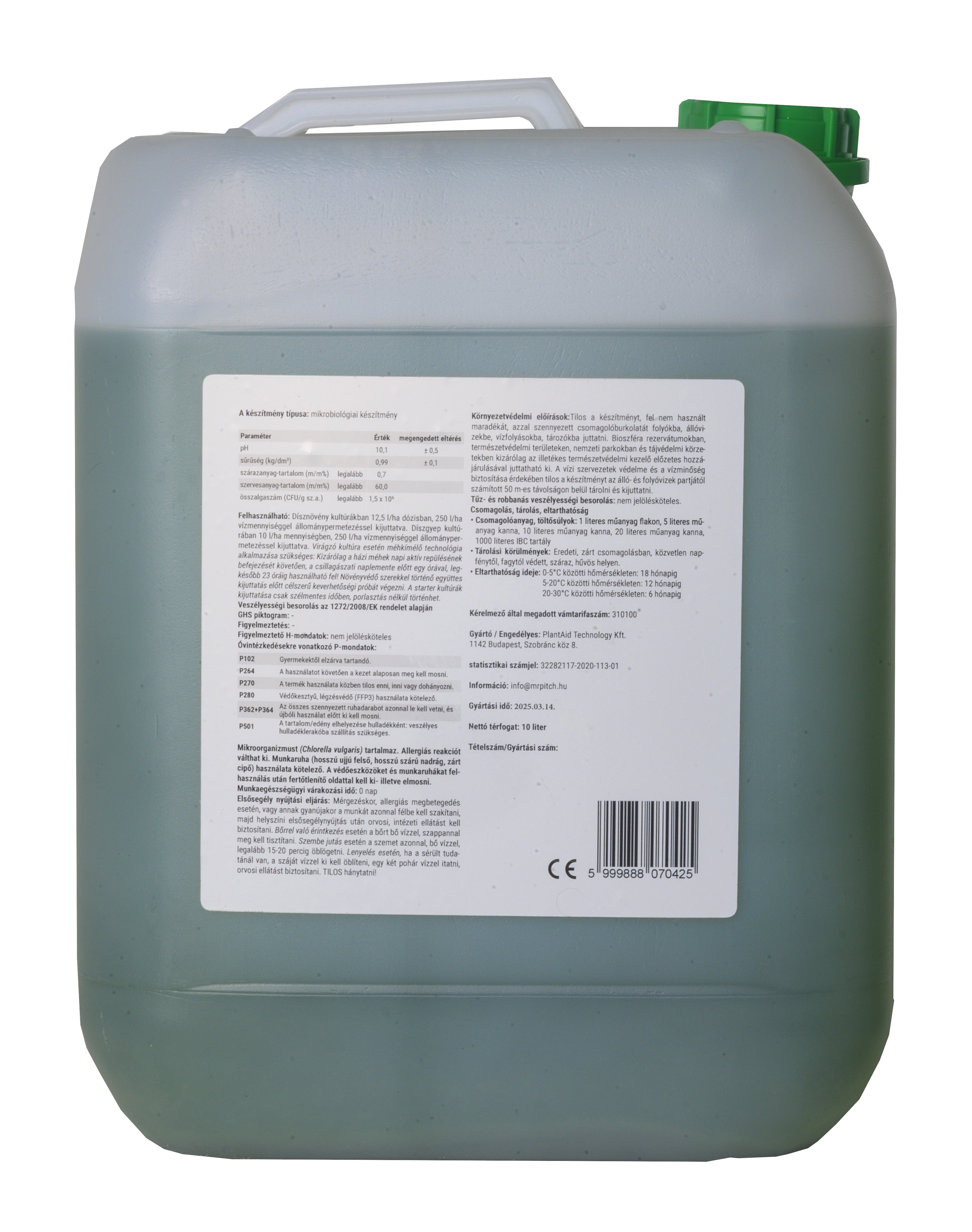 Gospod Pitch Lawn Pro Alga+ 10 l