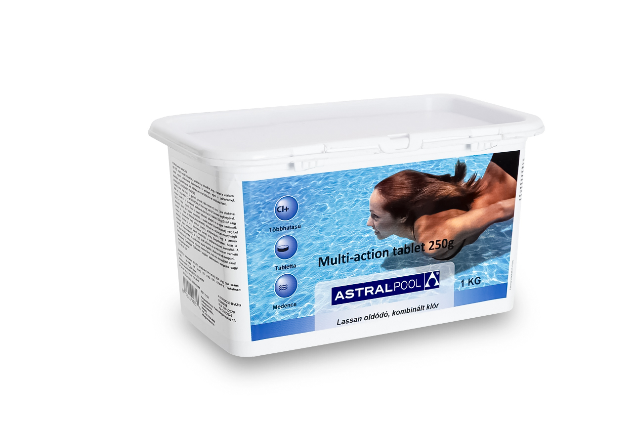 Multiaction-többhatású fertőtlenítő tabletta 250g/db 1 kg