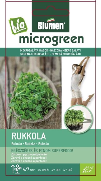 Semena mikrosolate BIO Rukola Cvetovi 40 g