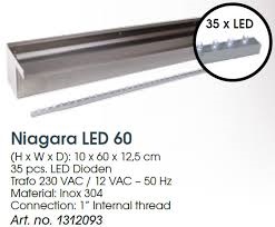 Element slapu "Niagara Led 60"