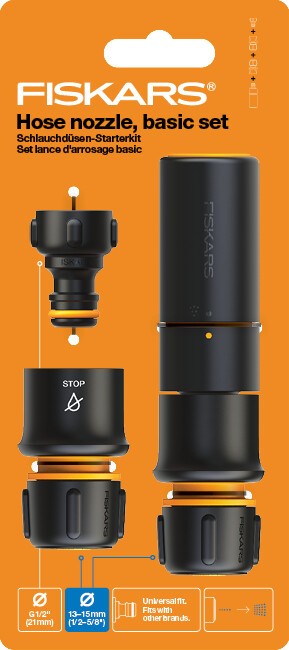 Sprinkler Gun Basic Set Fiskars Solid