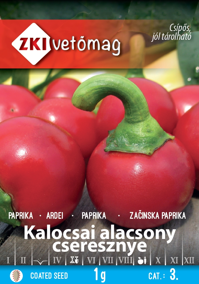 Češnjeva paprika Kalocsai nizka češnja 1g ZKI