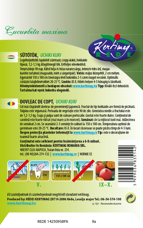 Buča Uchiki kuri 3 g