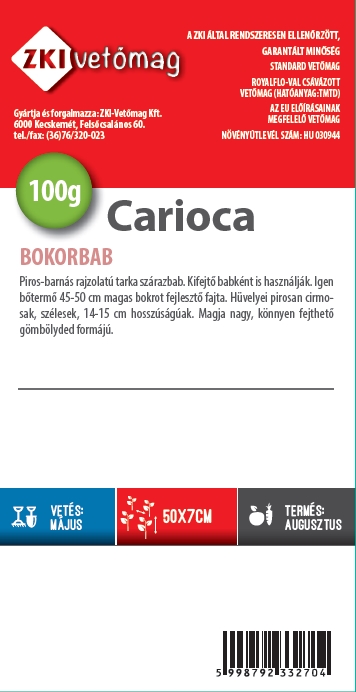 Jedilni suhi fižol Carioca 75g ZKI