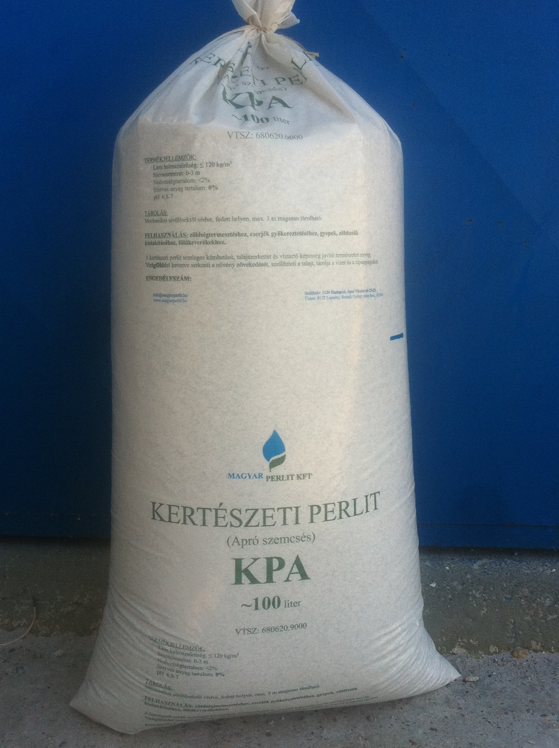 Vrtnarski perlit madžarski mali 100 l