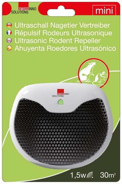 Ultrazvočni alarm za glodavce 1,5 W 15m2 Swissinno
