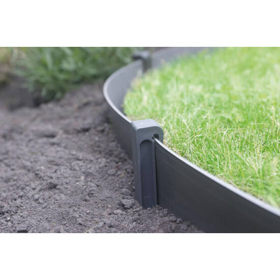 Vrtalnik Etik Bordura za robove postelje Etik Fix svetlo siva 10 kosov/paket