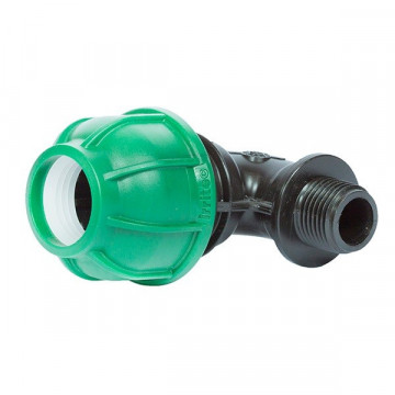 KPE elbow external 63x2