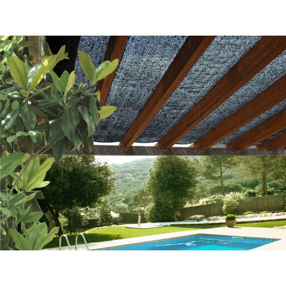 Mreža za senčenje črna Sun-Net 3x4m