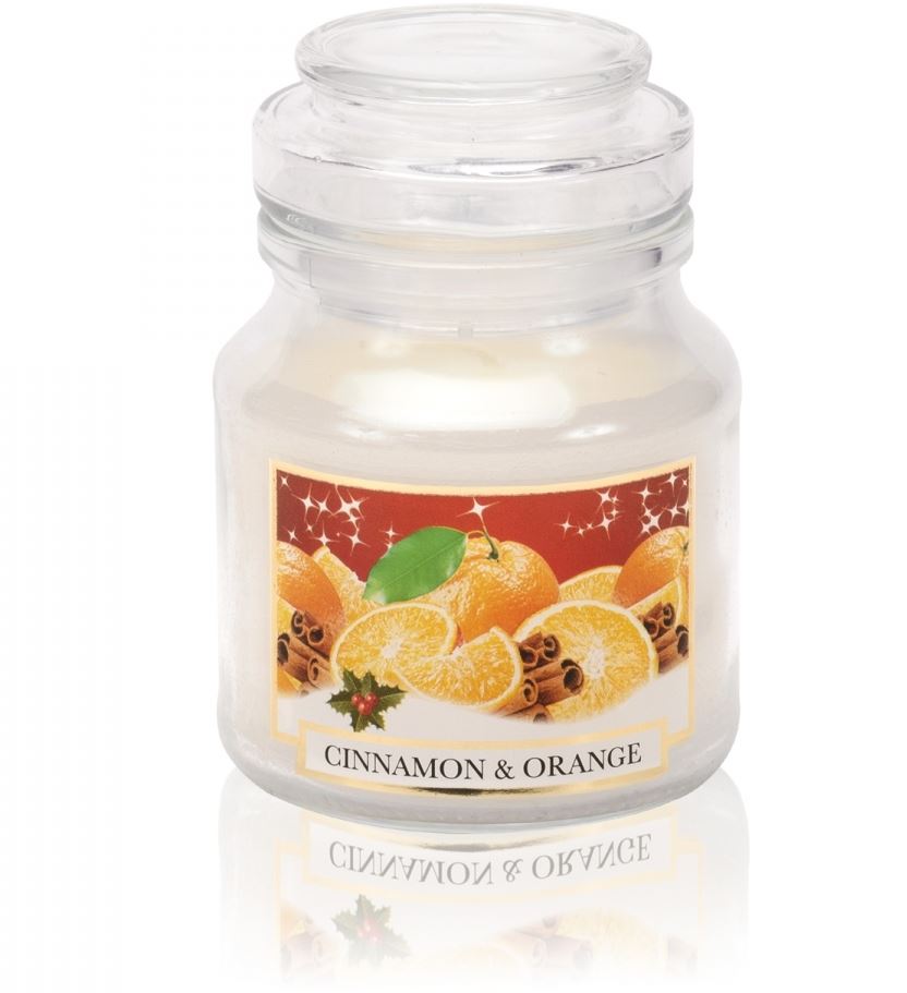 Scented glass Premium, cinnamon and orange, resealable 130 g