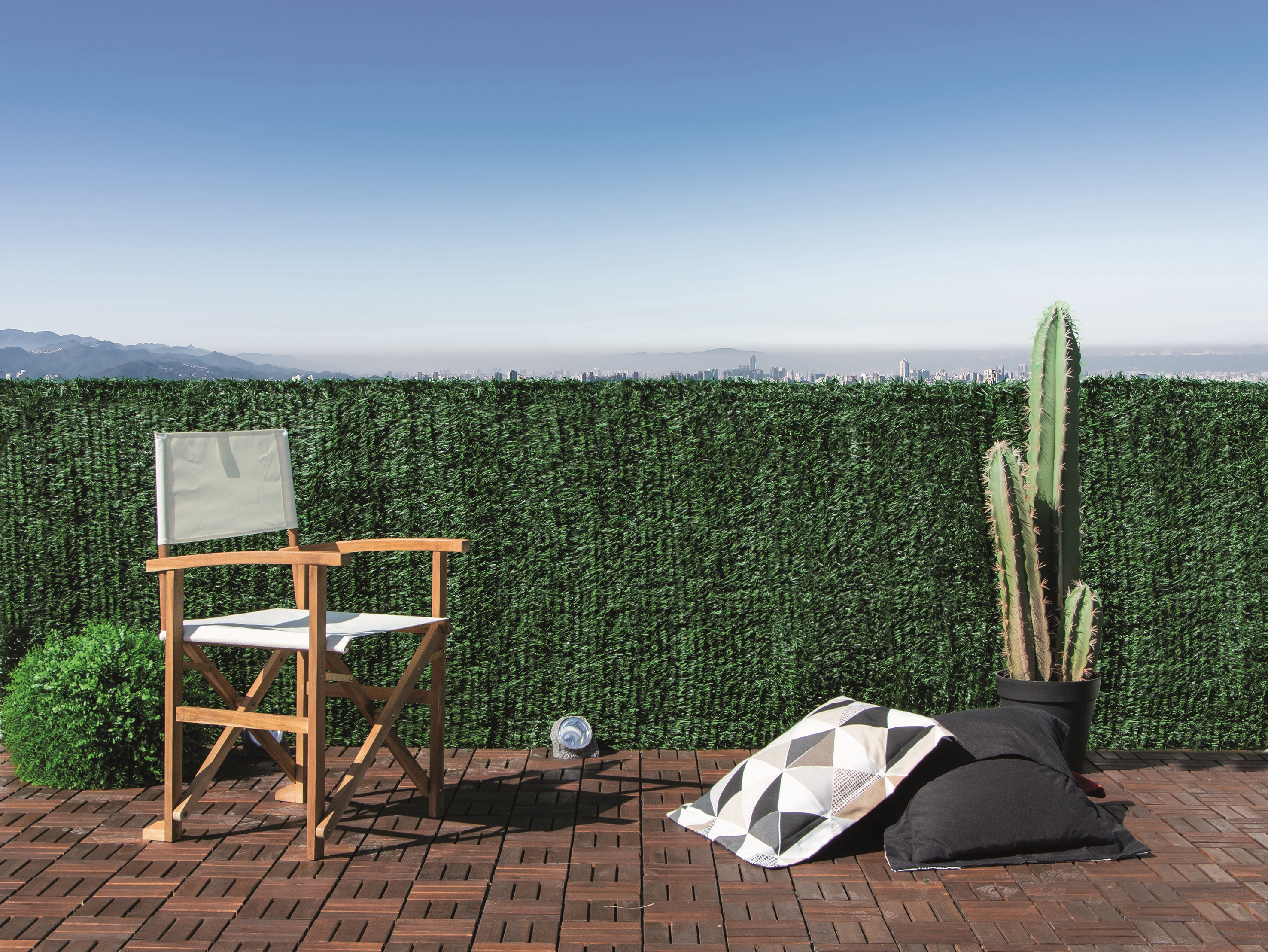 Artificial hedge Hidenatur Plus 1x3 m green