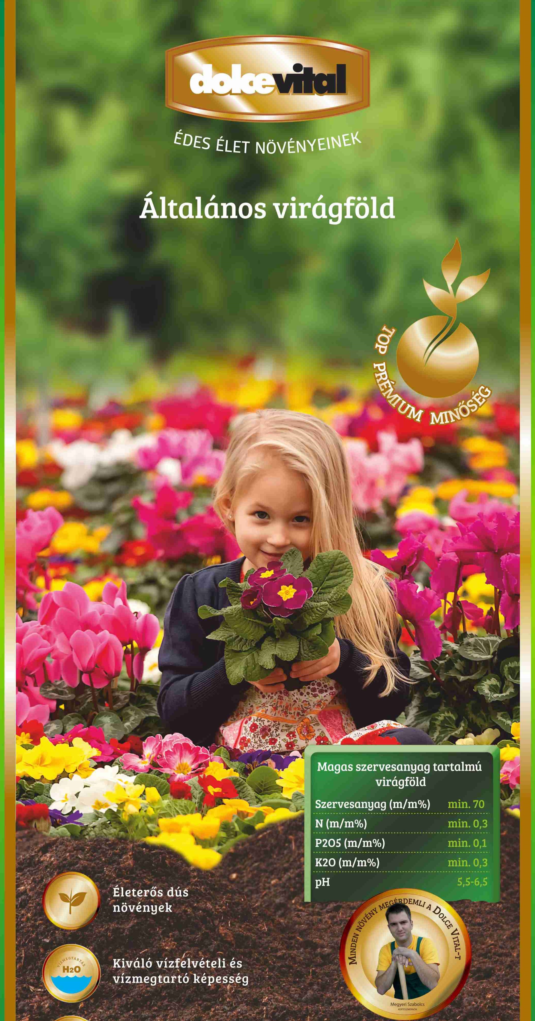 Zemlja za lončnice General Dolce Vital 20 l