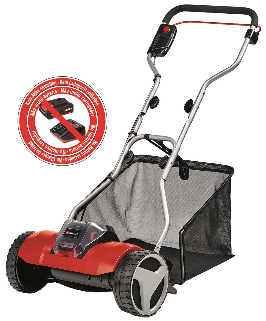 Einhell GE-HM 18/38 Li Cordless Cylinder Lawnmower - Solo