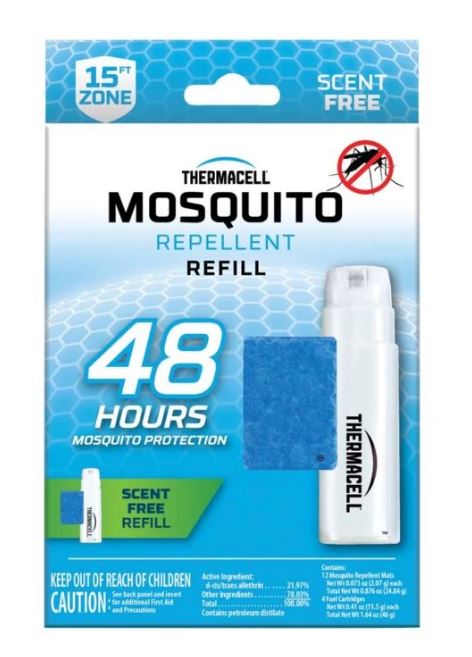 Thermacell R-4 48-hour refill (4 cartridges, 12 tabs)