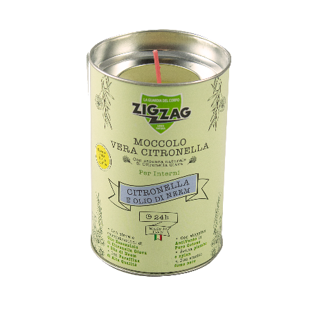 Zig-Zag citronella sveča 24 ur