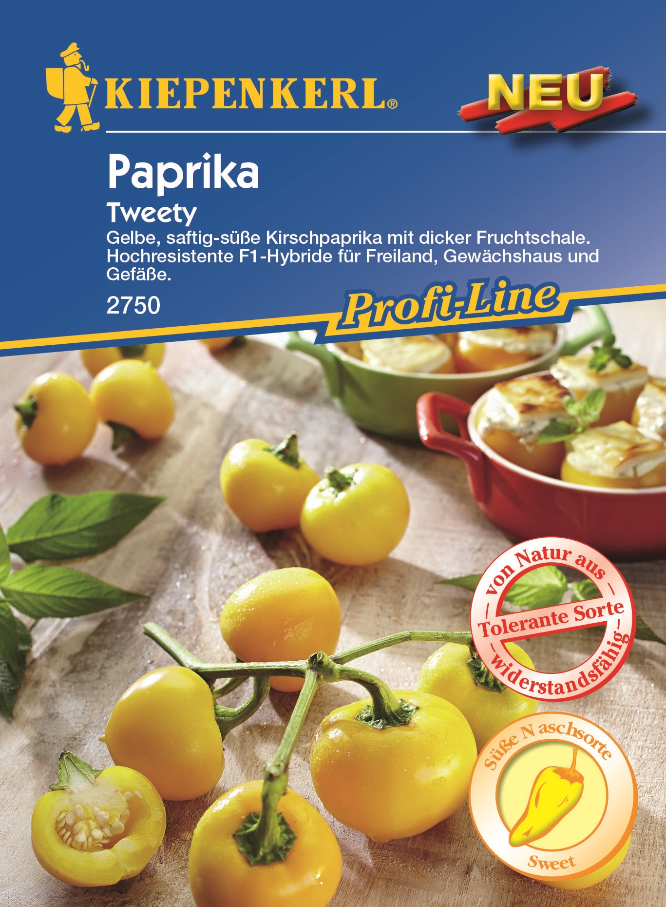 Cherry peppers (sweet) Tweety min. 5 seeds Kiepenkerl