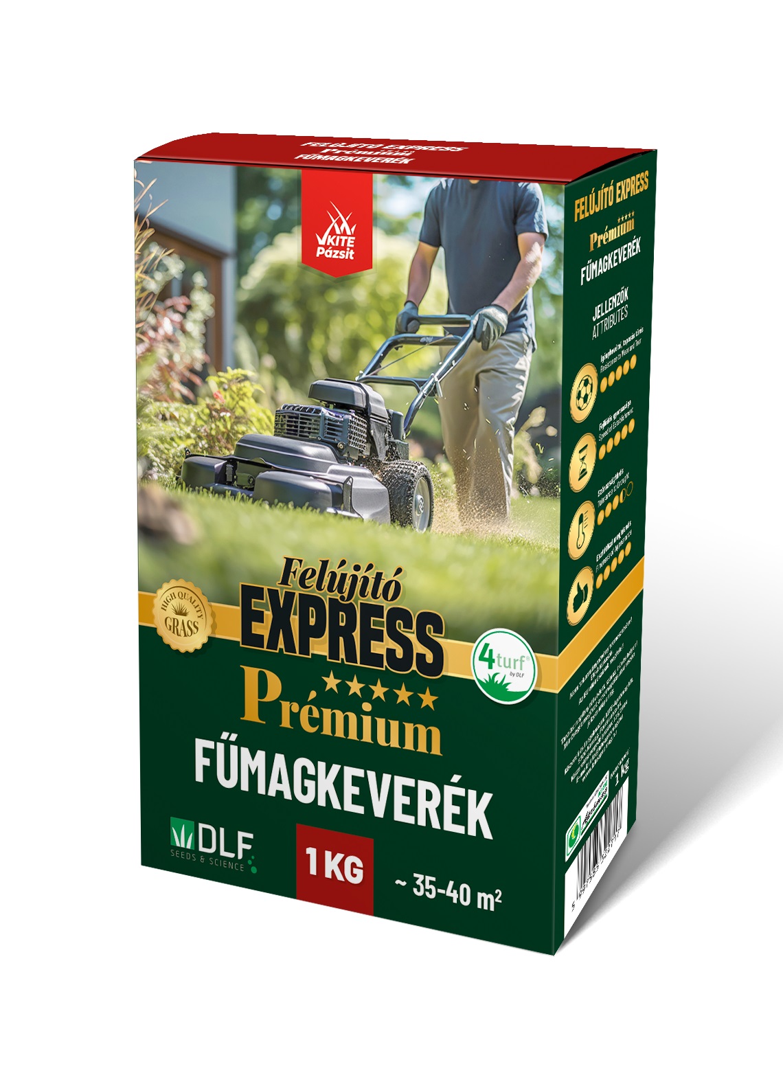 Travno seme KITE DLF Premium Renewal Express mešanica 1 kg