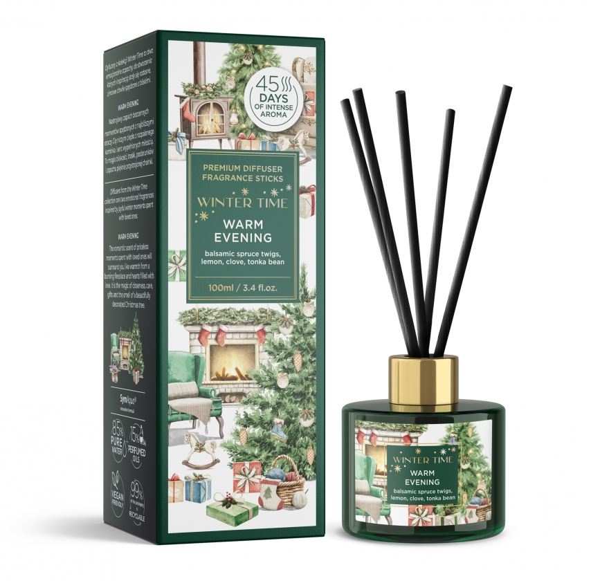 Dišava Premium, palica Winter Time Warm Evening 100 ml