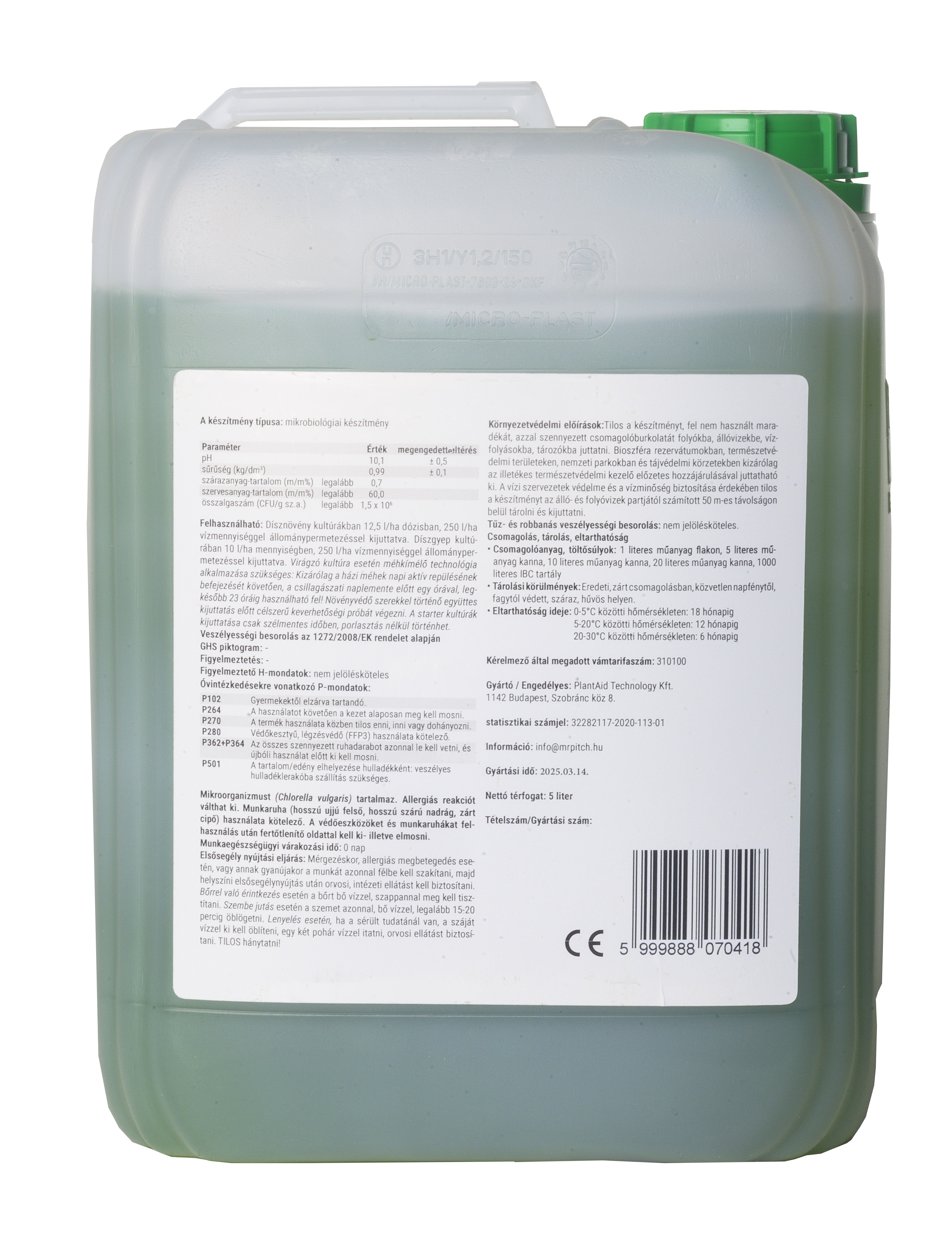Gospod Pitch Lawn Pro Alga+ 5 l