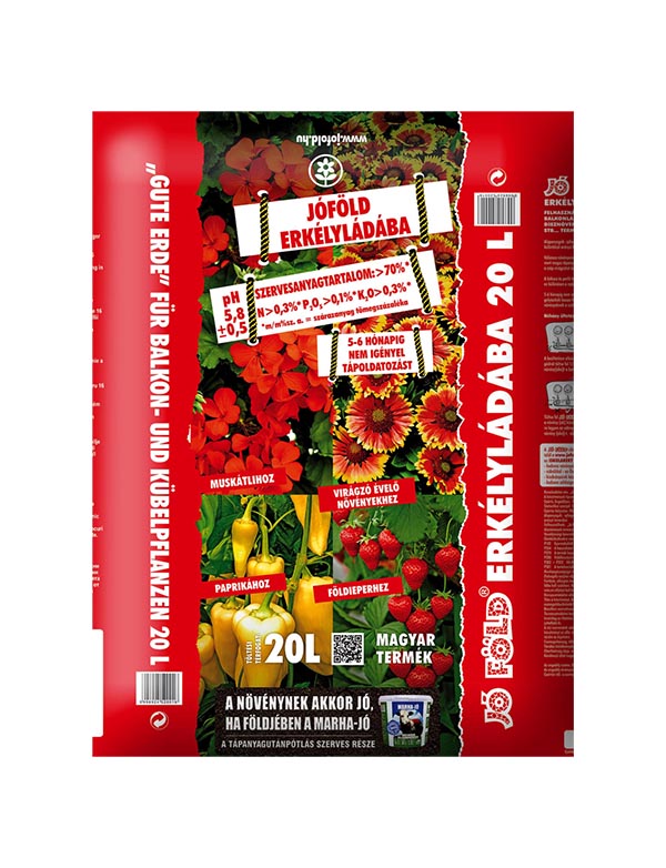 Zemlja za lončnice Good-Green za balkonske rastline 20 l