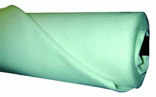 Geotekstil širine 2 m 150 g/m2 bele barve, razrezan po velikosti