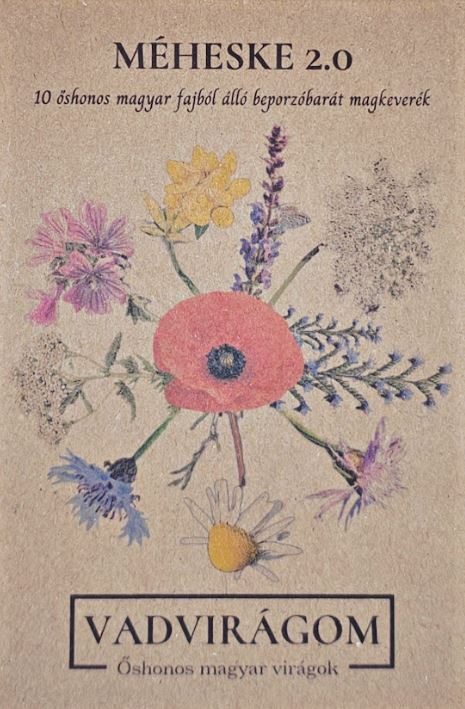 Wildflower native Hungarian flower seed mix Beeswax 2.0 50g