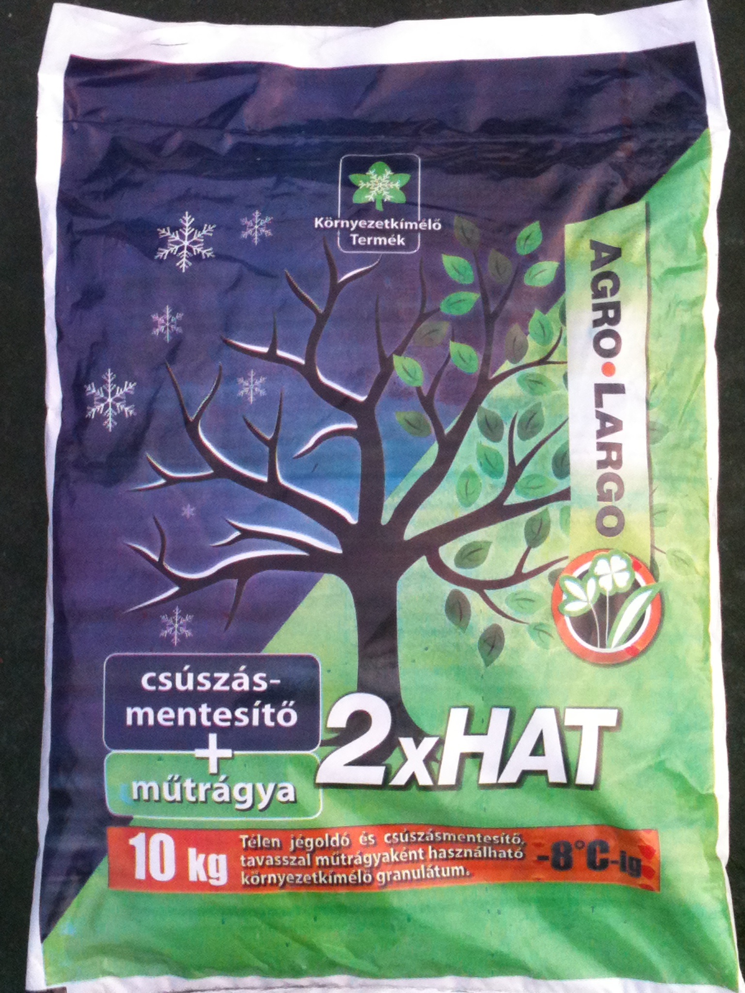 2xHAT proti zdrsu in gnojilo 10 kg
