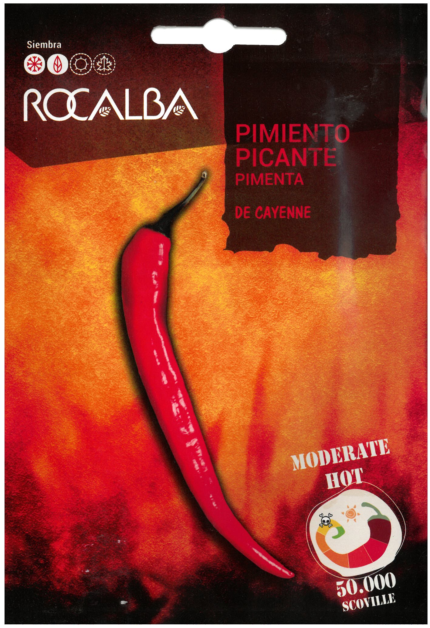 Čili poper De Cayenne Rocalba 0,5 g
