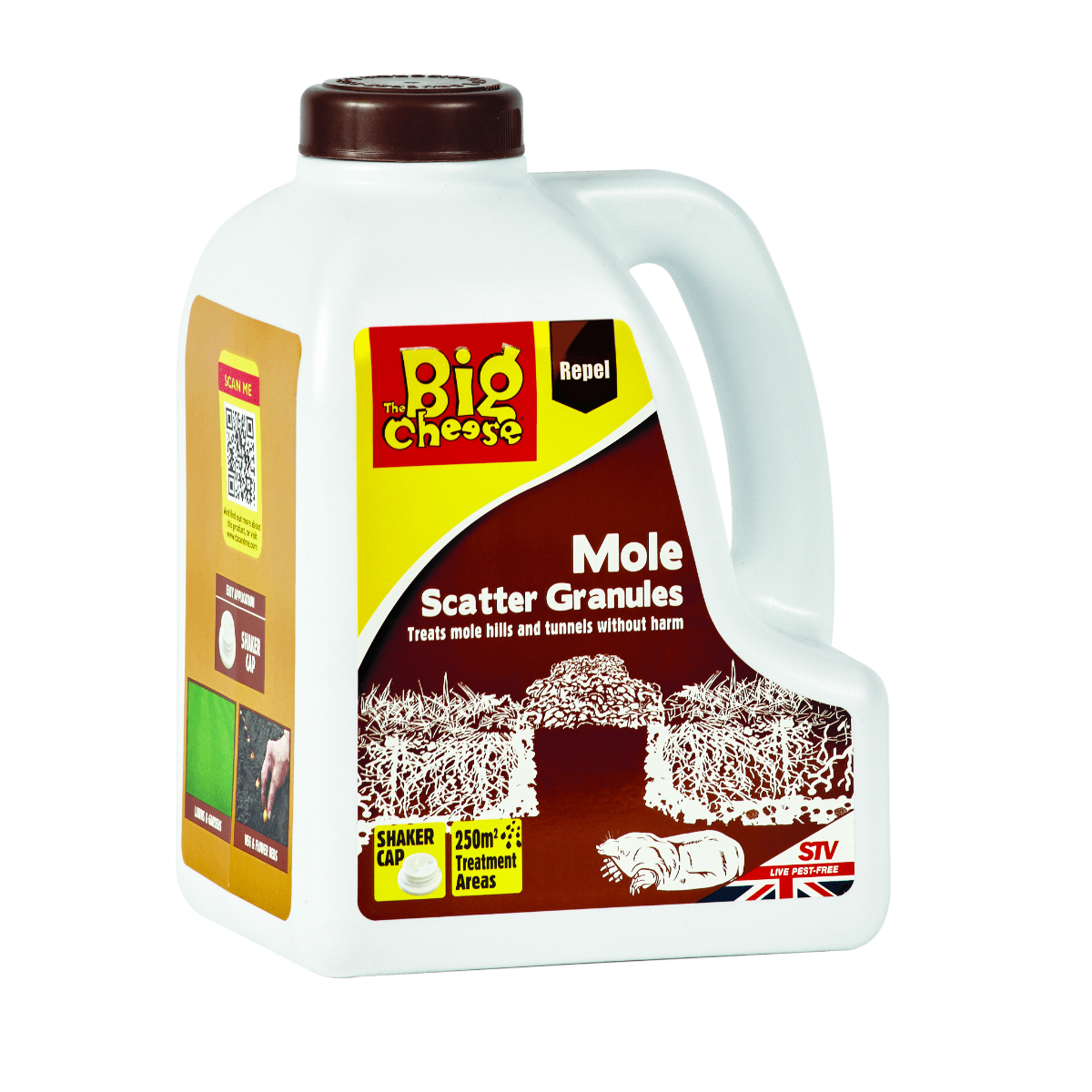 Granule za odganjanje krtov Defenders/The Big Cheese 2,5 kg