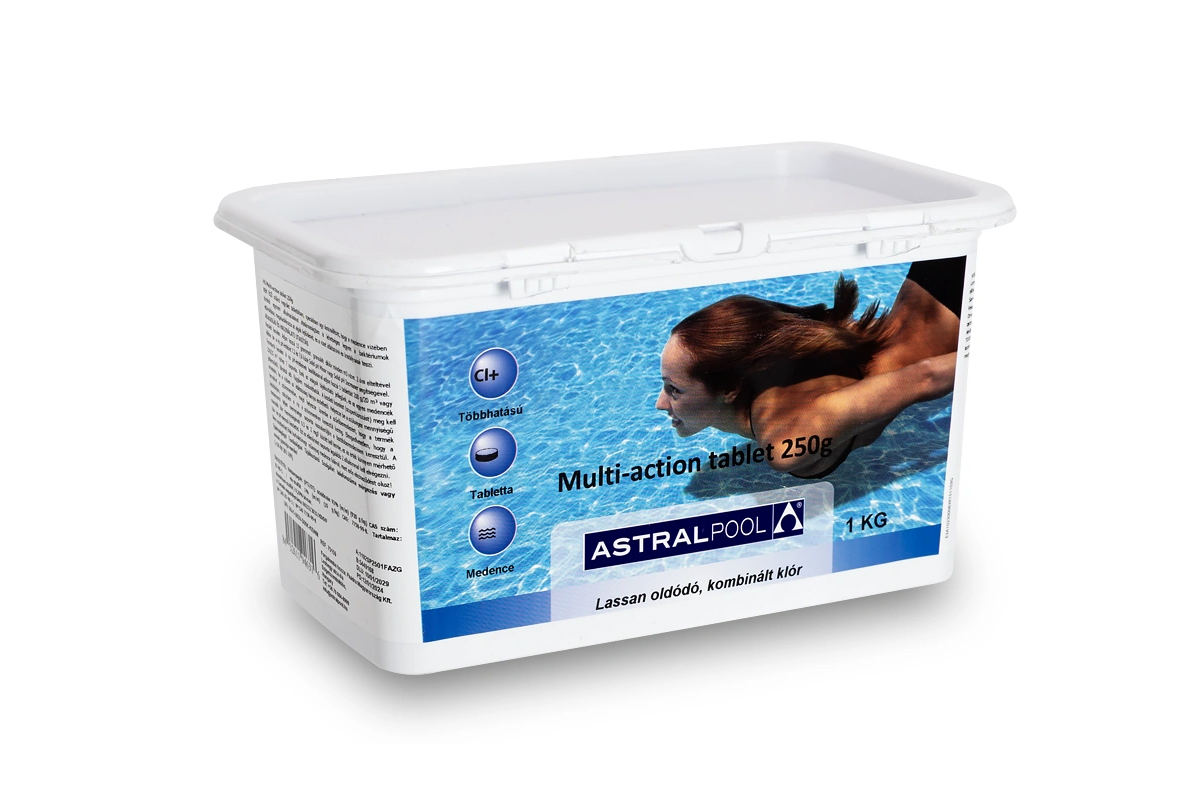 Action 10 Multi-10 funkciós fertőtlenítő tabletta 250g/db 1 kg