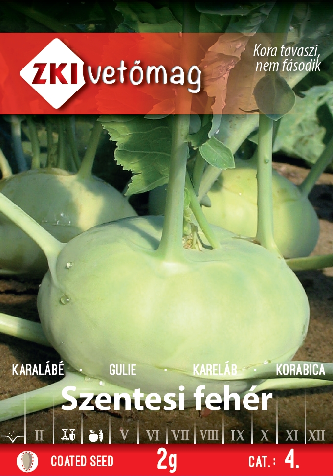 Kohlrabi šentjanževka bela 2g ZKI