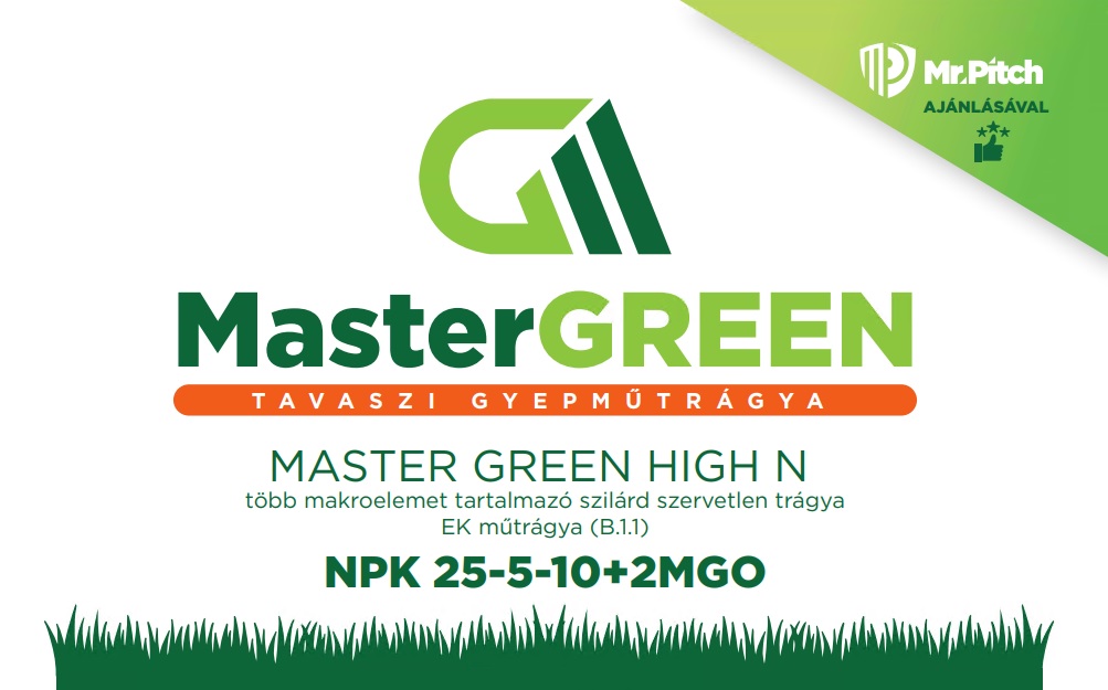 Gnojilo Master Green High N (25-5-10+2MgO+TE) 25 kg