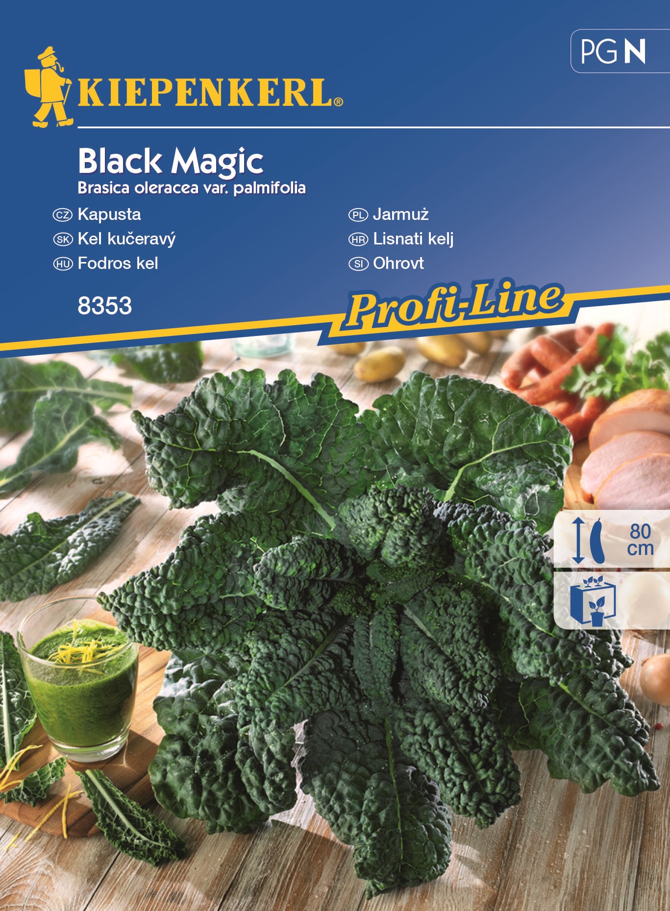 Kodrasti ohrovt Black Magic 30 semen Kiepenkerl