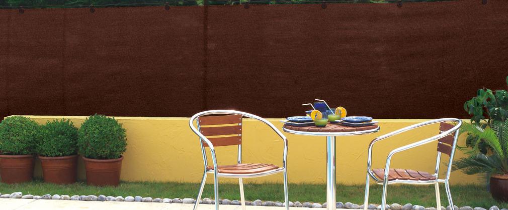 Mreža za ograjo Totaltex rjava 1x5 m