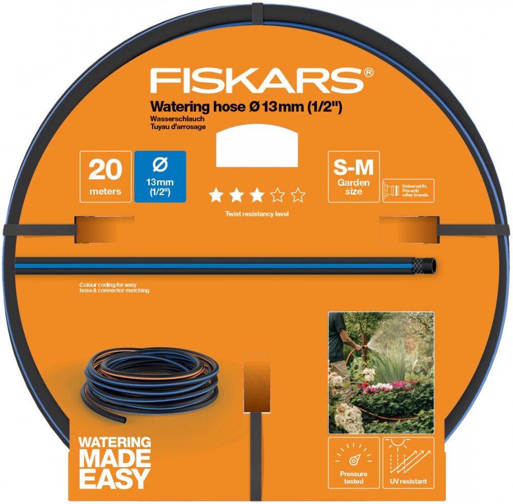 Hose 13 mm (1/2") 20 m Q3 Fiskars