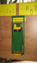 PET bottle compactor PP 500 Combi