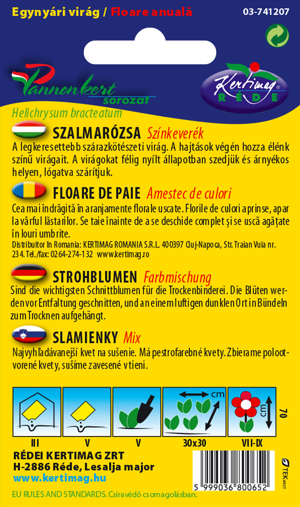 Barvna mešanica žajbljeve vrtnice 1g