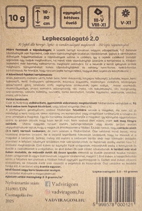 Vadvirágom őshonos magyar virágmag keverék Lepkecsalogató 5g