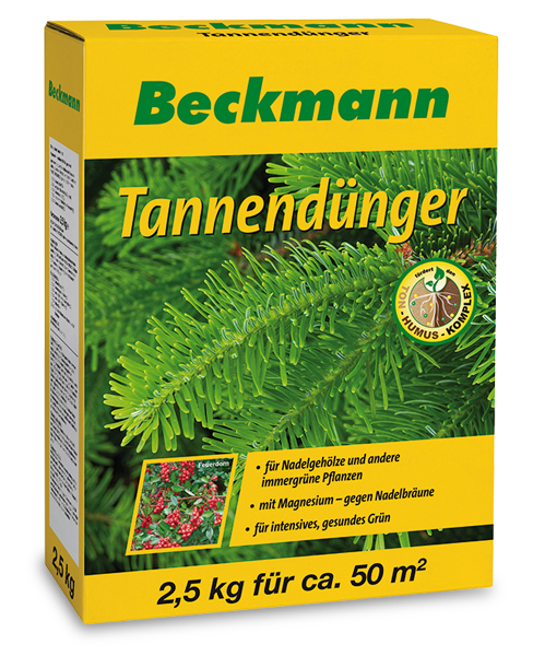 Beckmann organska mineralna hrana za borovce in druge zimzelene rastline 2,5 kg