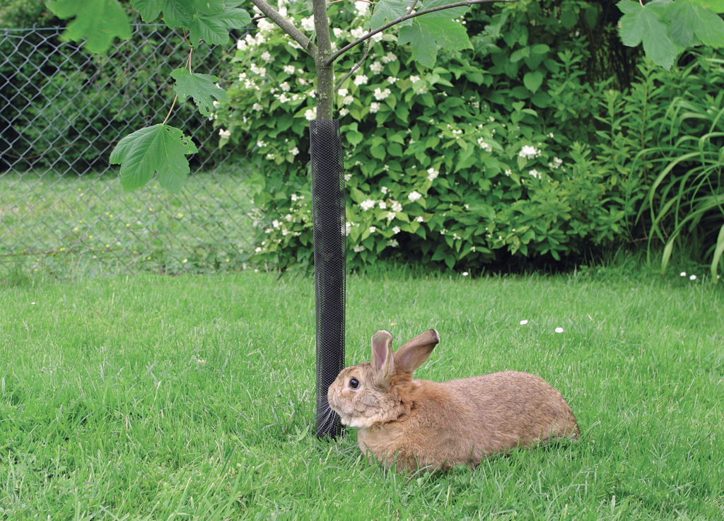 Mreža za zaščito dreves Treex črna 110 cm (premer 6 cm)