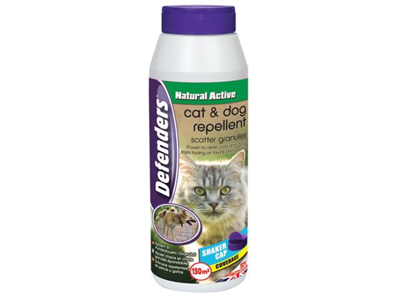 Granule za odganjanje mačk in psov Defenders 450 g